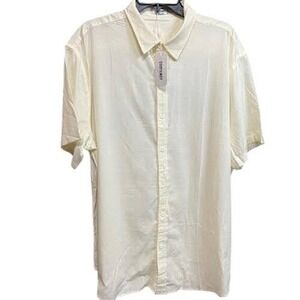 Men's Button Down Short Sleeve Shirt Casual Top Dress Summer